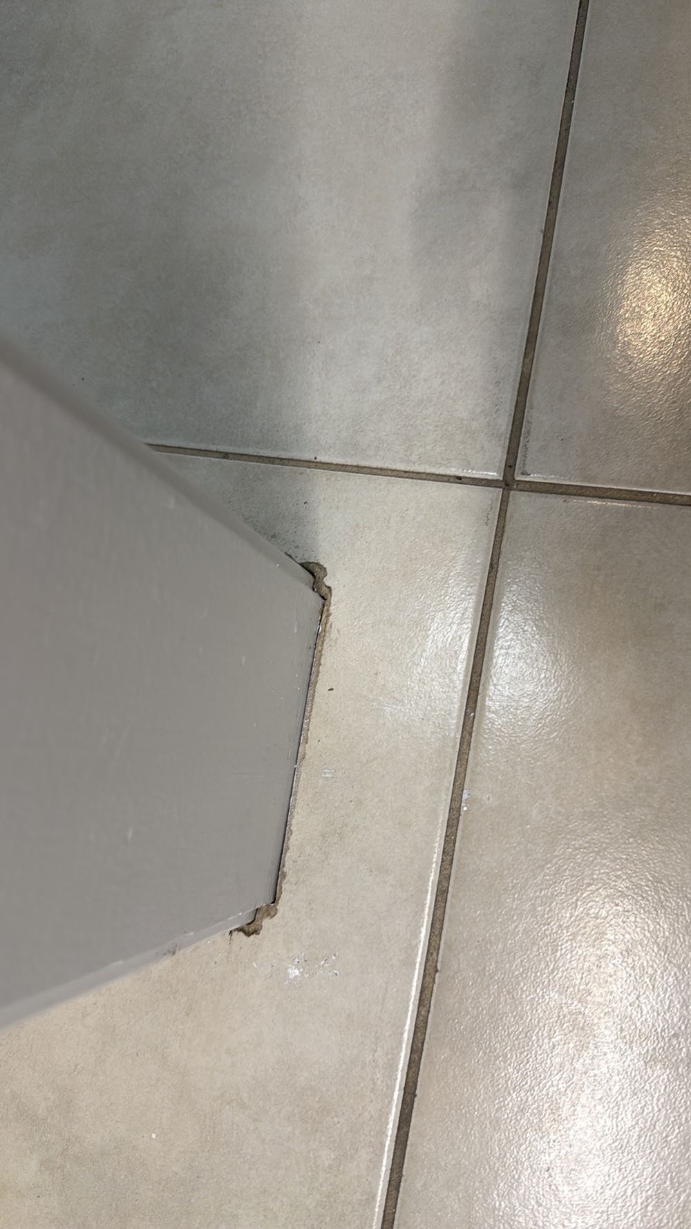 Missing and degraded sealant that lets moisture into the wall, found during a pre-purchase inspection in Deer Park