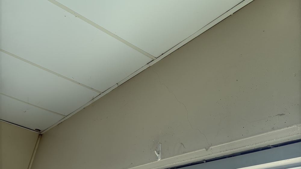 Cracks running from a window corner that need a structural look, found during a pre-purchase inspection in Deer Park